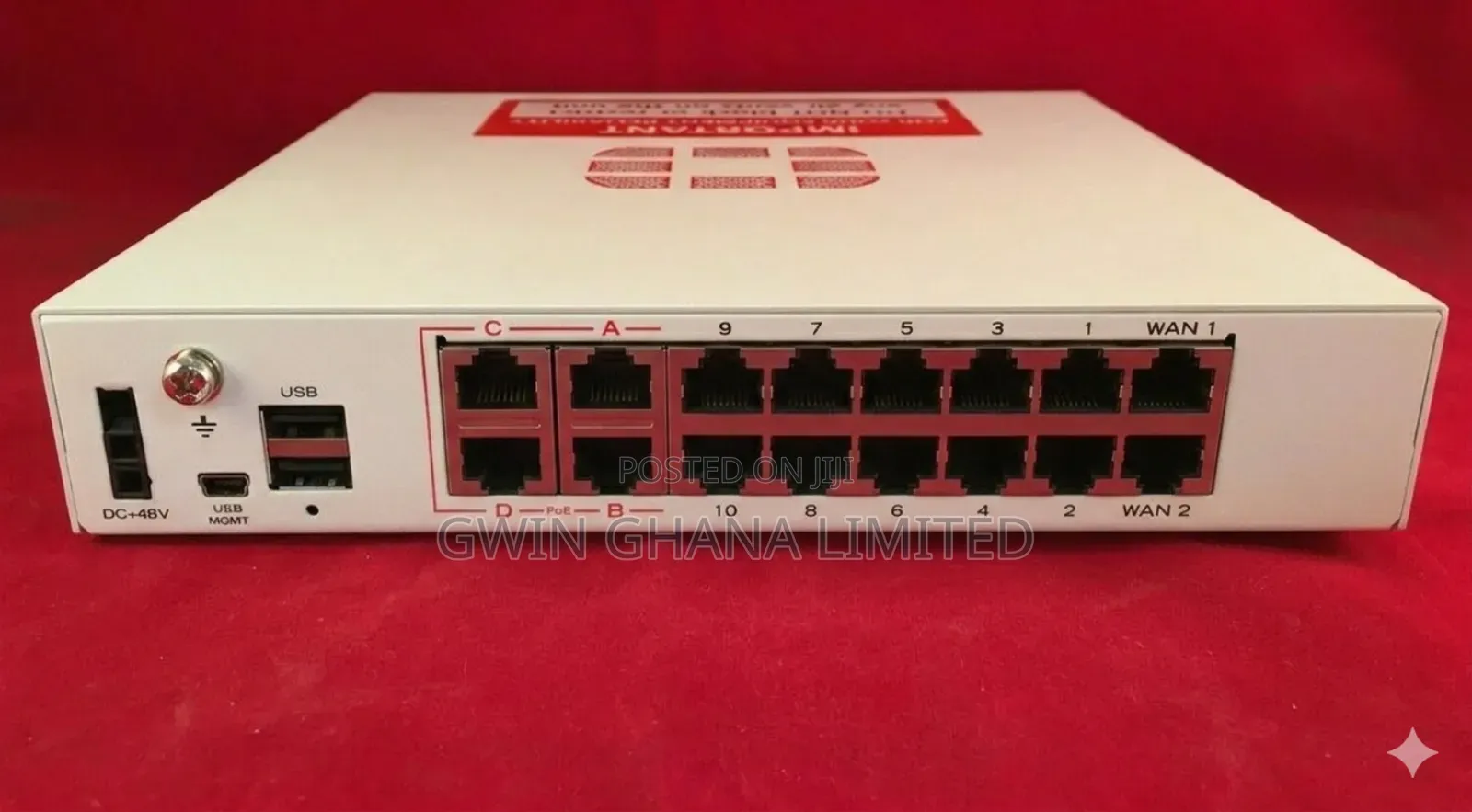 Fortiwifi 90d Firewall Wifi Router FWF-90d-Poe.