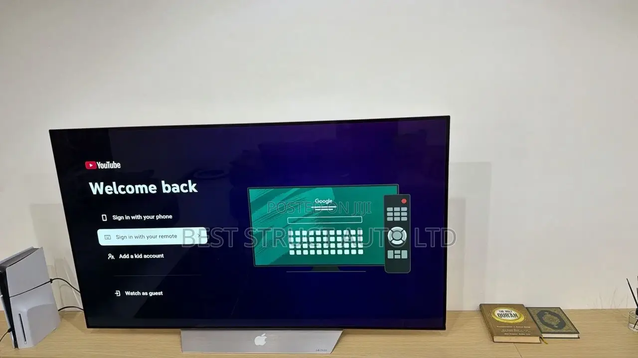 Slightly Used Lg 65 Inches Smart Oled Tv