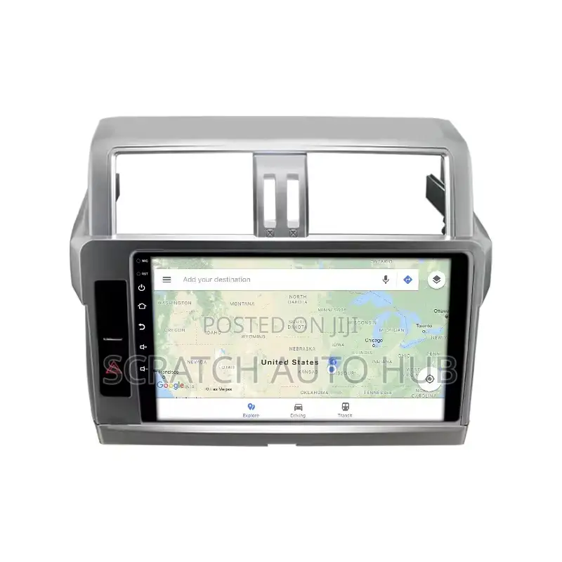 Land Cruise Prado Android Screen Apple CarPlay Available