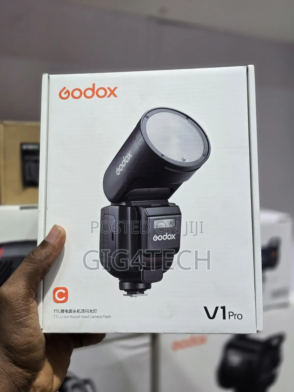 Godox V1 Pro TTL Li-Ion Round Head Camera Flash