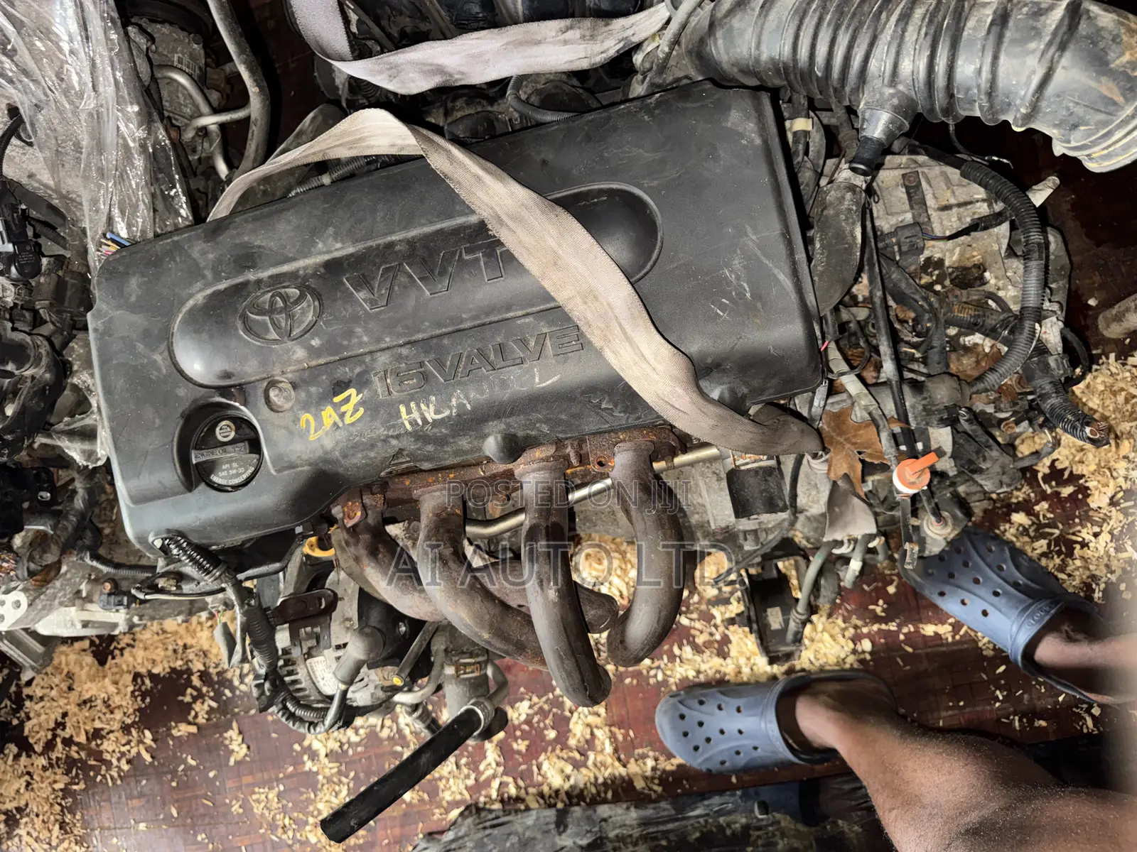02-11 Toyota Highlander, Rav4, Petrol 2.4l 2az-fe Engine & Gearbox
