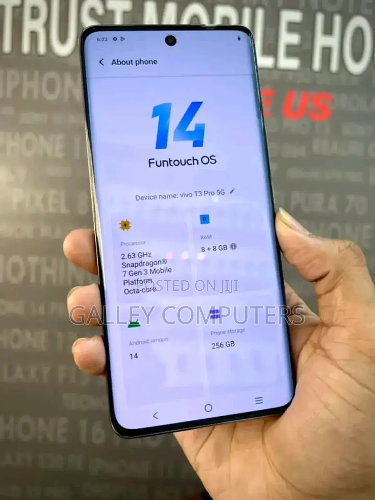 Vivo T3 Pro 256 GB Orange