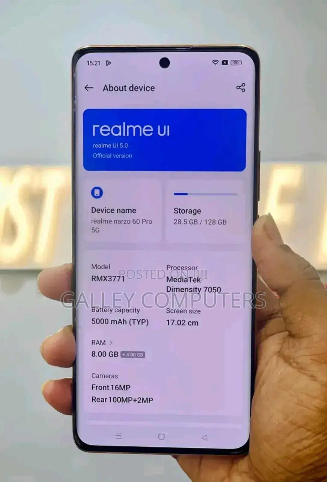 New Realme Narzo 60 Pro 128 GB Orange