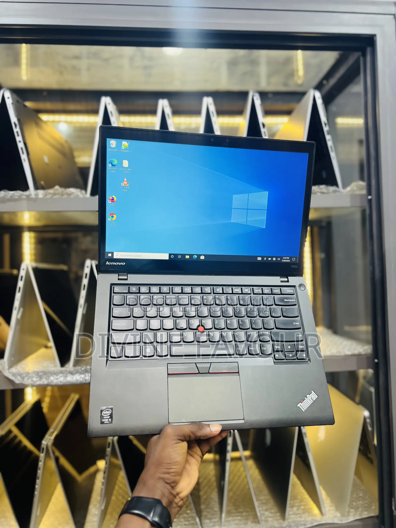 Laptop Lenovo ThinkPad T450 8GB Intel Core i5 SSD 128GB