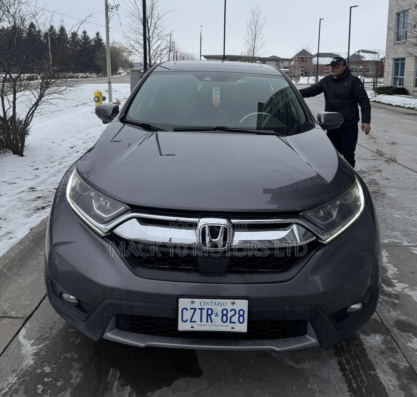 Honda CR-V EX-L AWD 2018 Silver