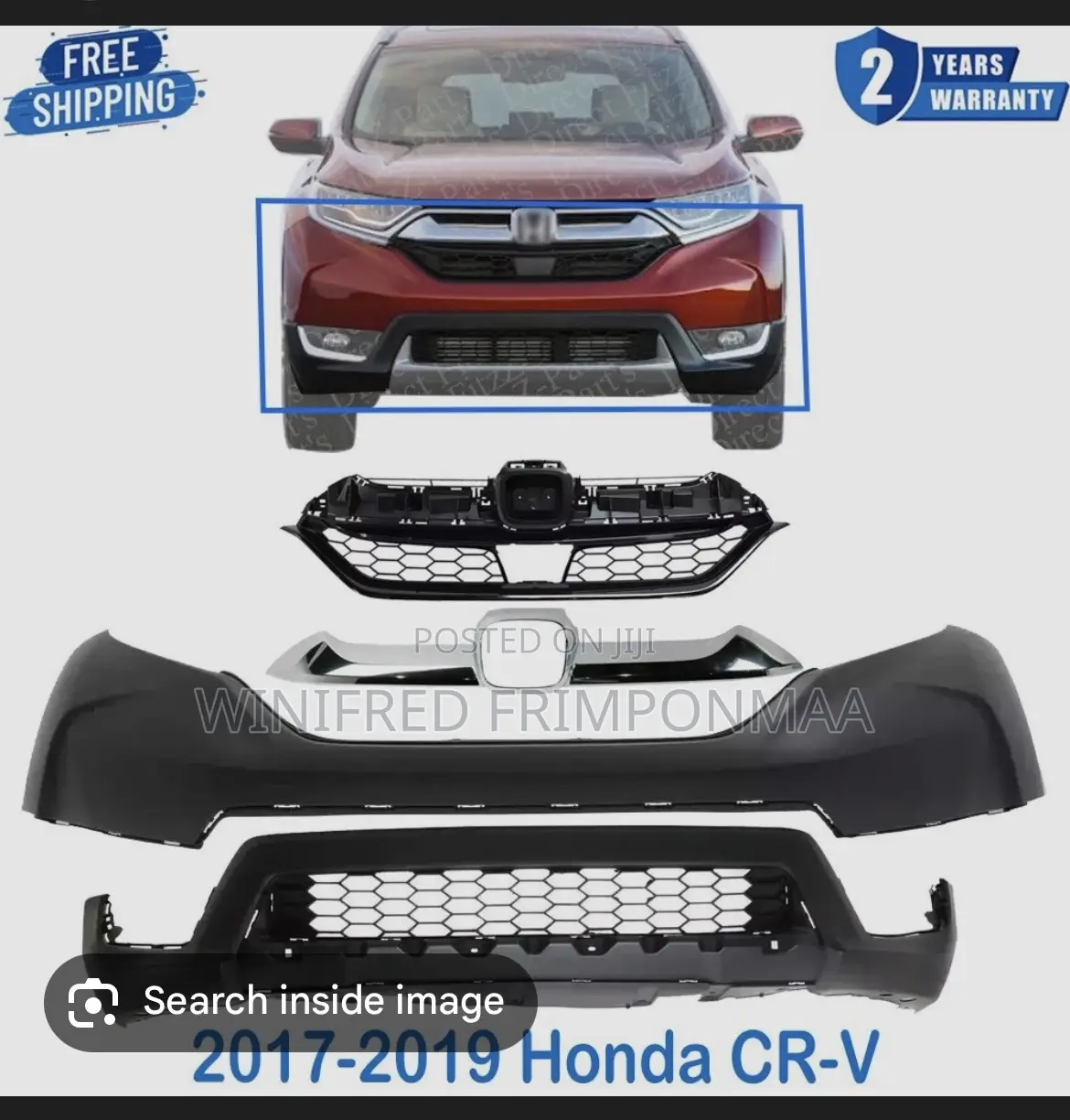 Honda Crv 2018 Front Bumper