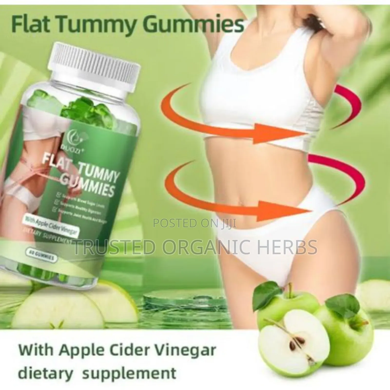 Flat Tummy Gummies - Apple Cider Vinegar Supplements