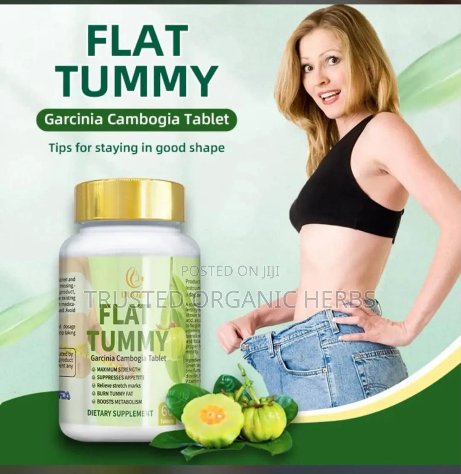 Flat Tummy Garcinia Cambogia Tablets - 60 Tablets