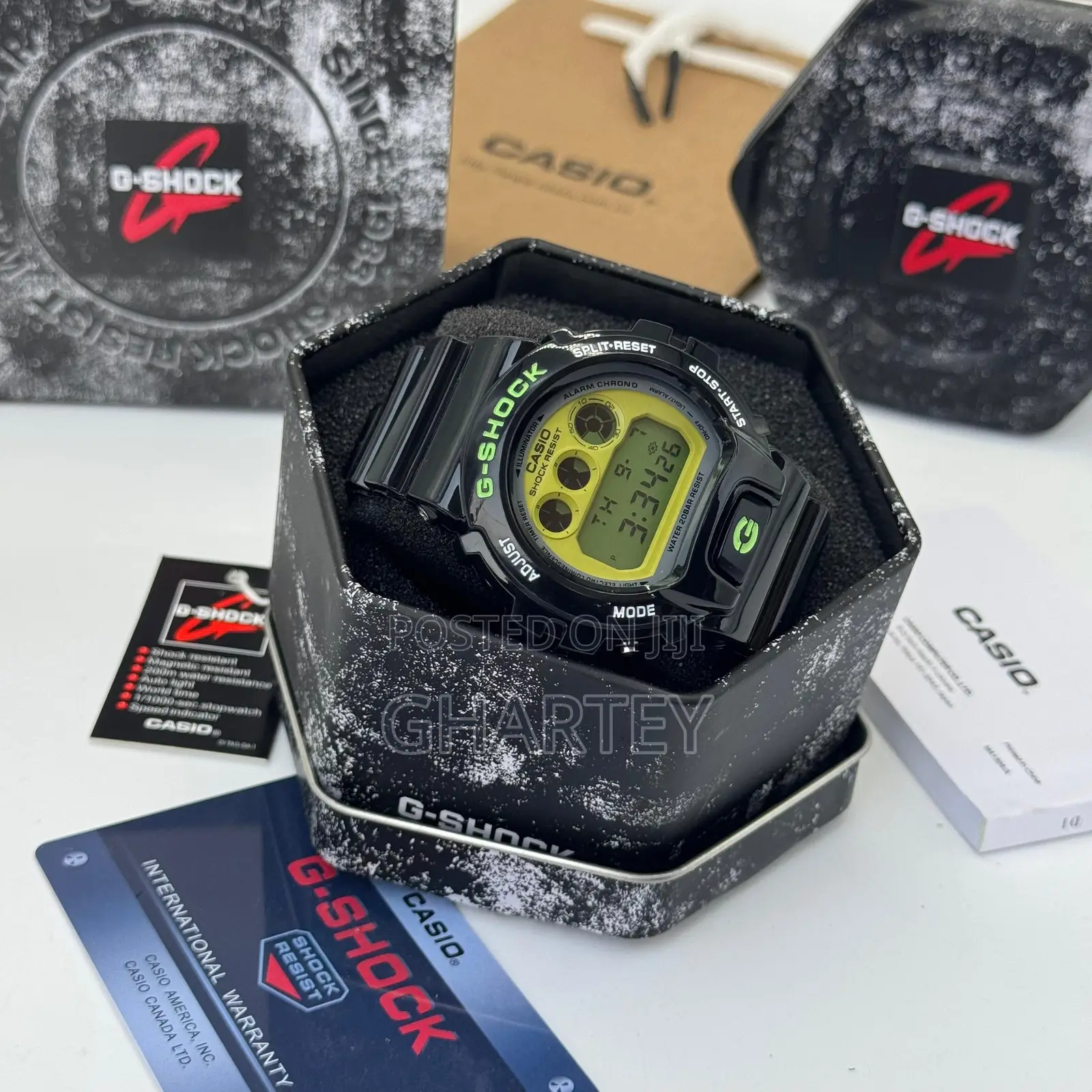 Digital Sports Rubber Strap Gshock Watch Available in Beautiful Colors