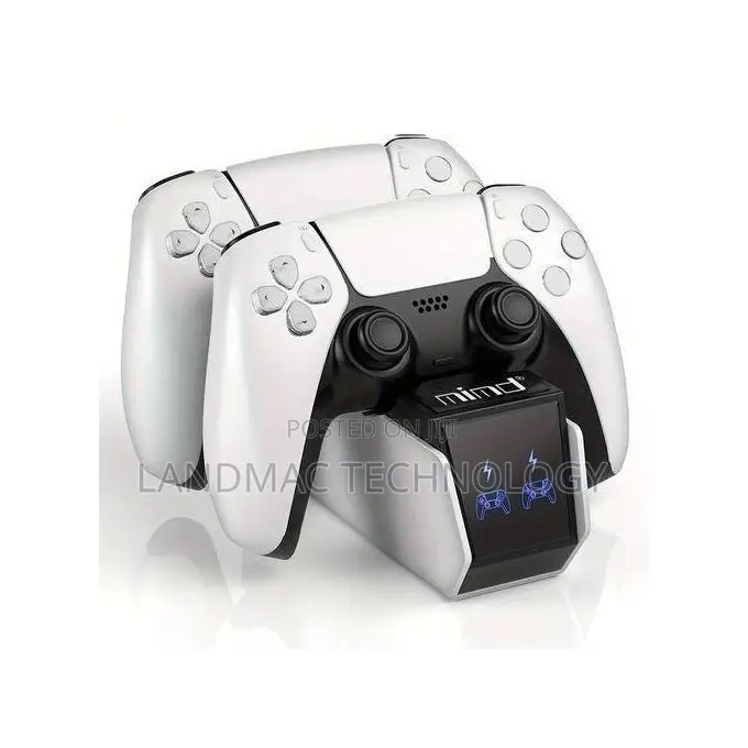 Ps5 Controller Charger, Fast Charging Station for Dual Ps5 Controllers