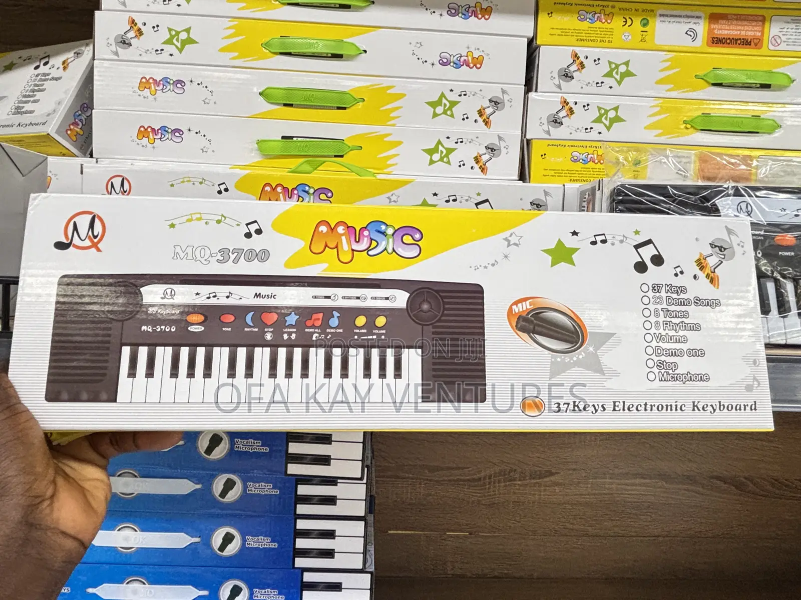 Kids Electronic Music Keyboard With Microphone