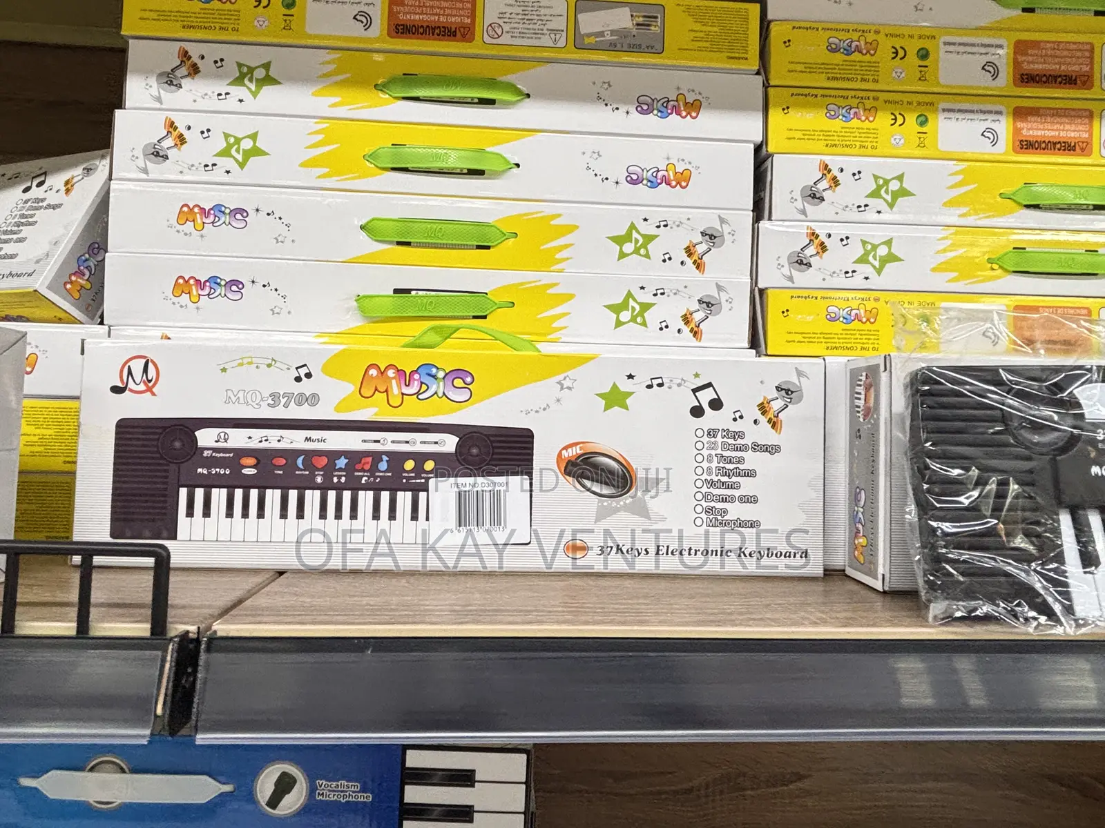 Kids Electronic Music Keyboard With Microphone