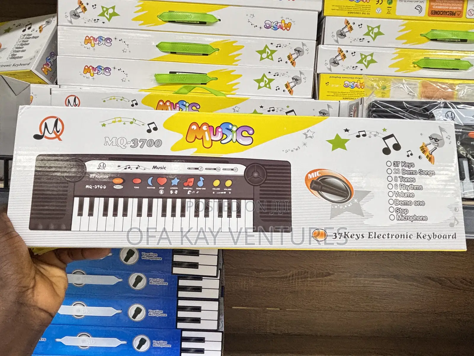 Kids Electronic Music Keyboard With Microphone