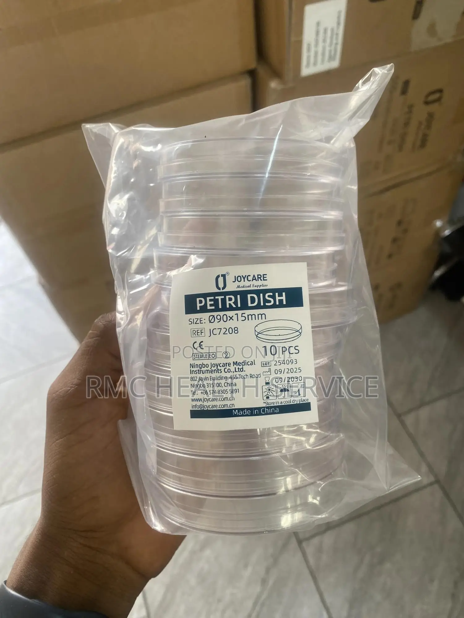 Disposable Petri Dish (90 X 15mm)