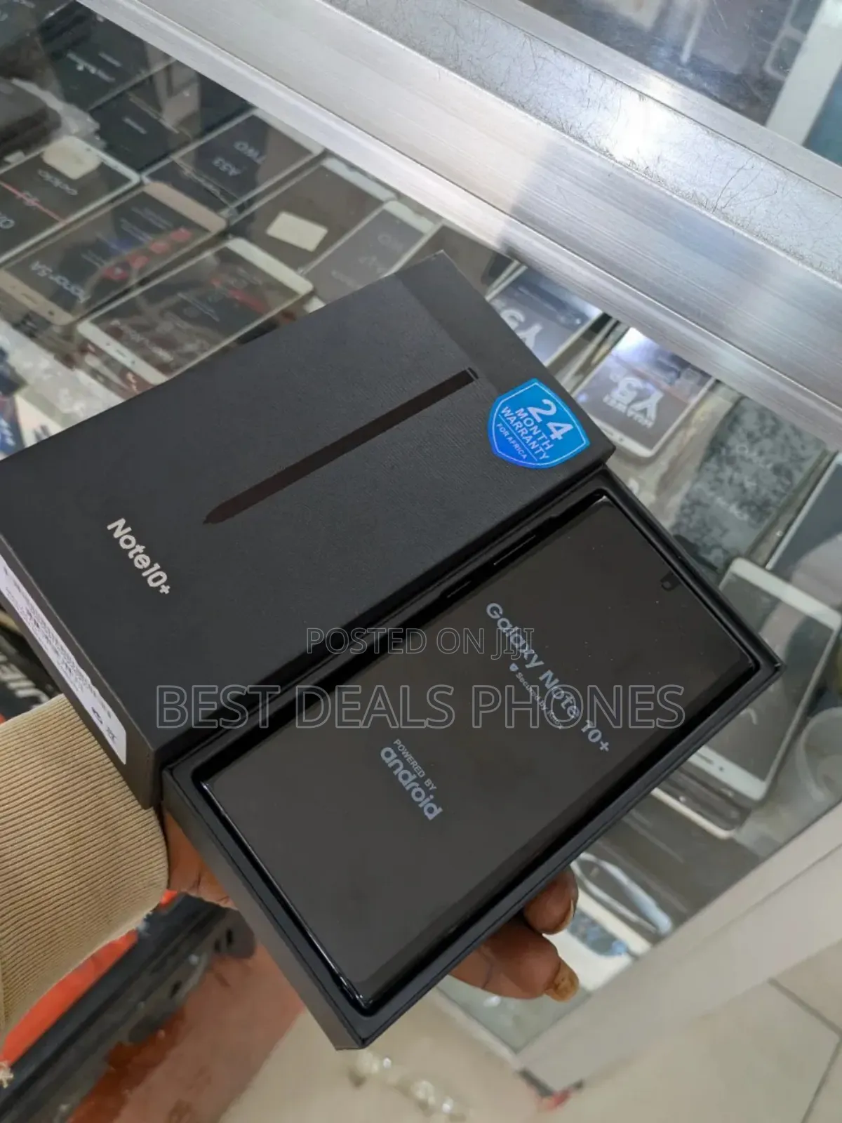 New Samsung Galaxy Note 10 Plus 5G 256 GB Green