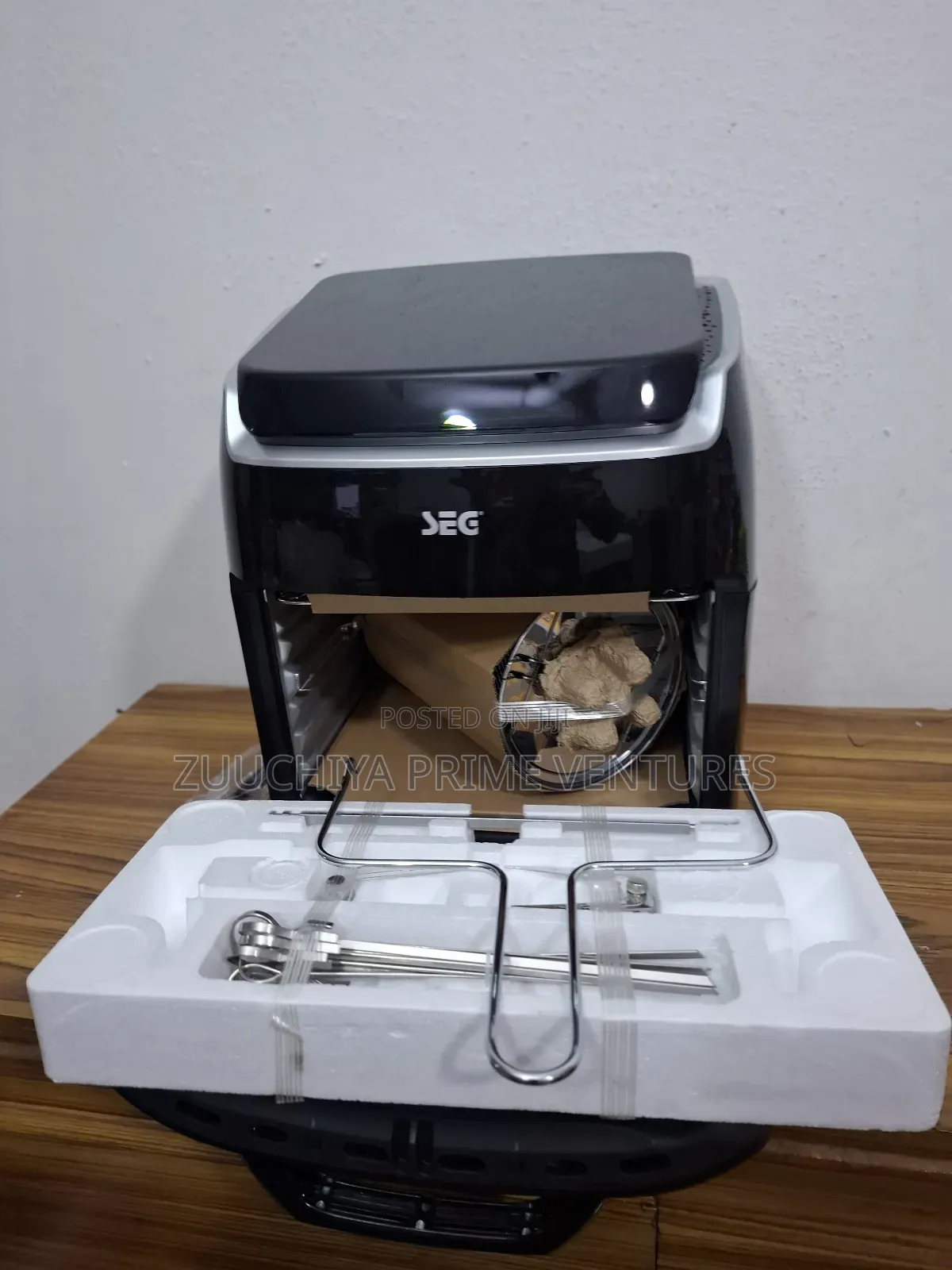 10.L 3-in-1 (S.E.G.) Air Fryer With 8 Functions From Germany