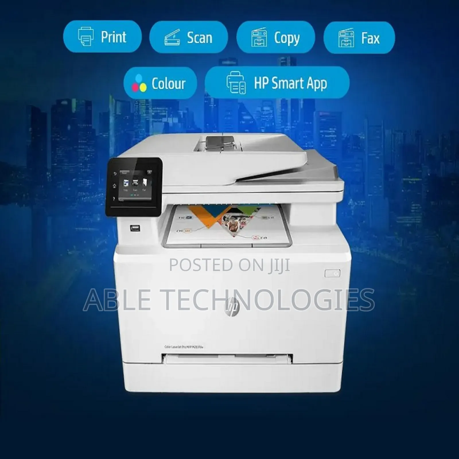 Hp M283nw, With New Toner Cartridge