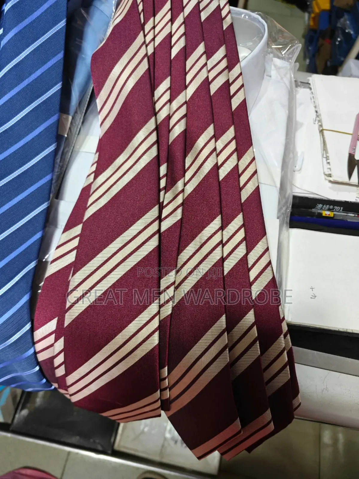 Men Flying Ties