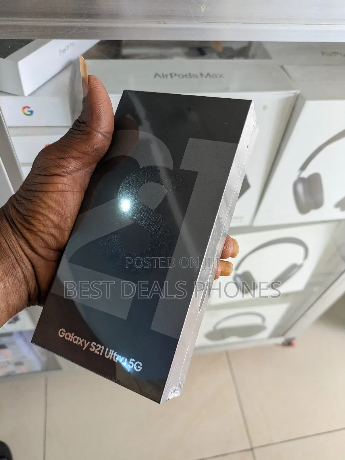 New Samsung Galaxy S21 Ultra 5G 256 GB Silver