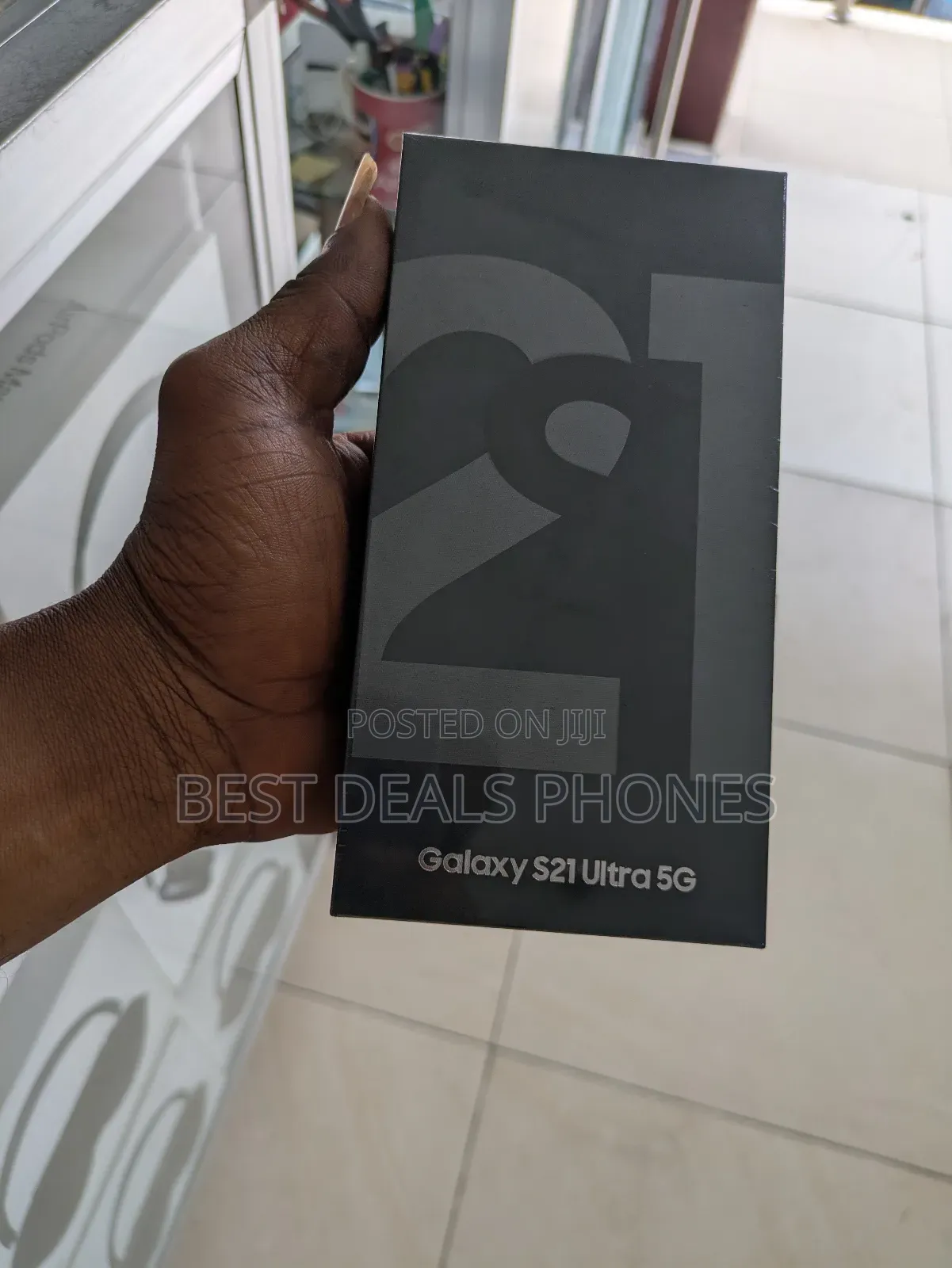 New Samsung Galaxy S21 Ultra 5G 256 GB White