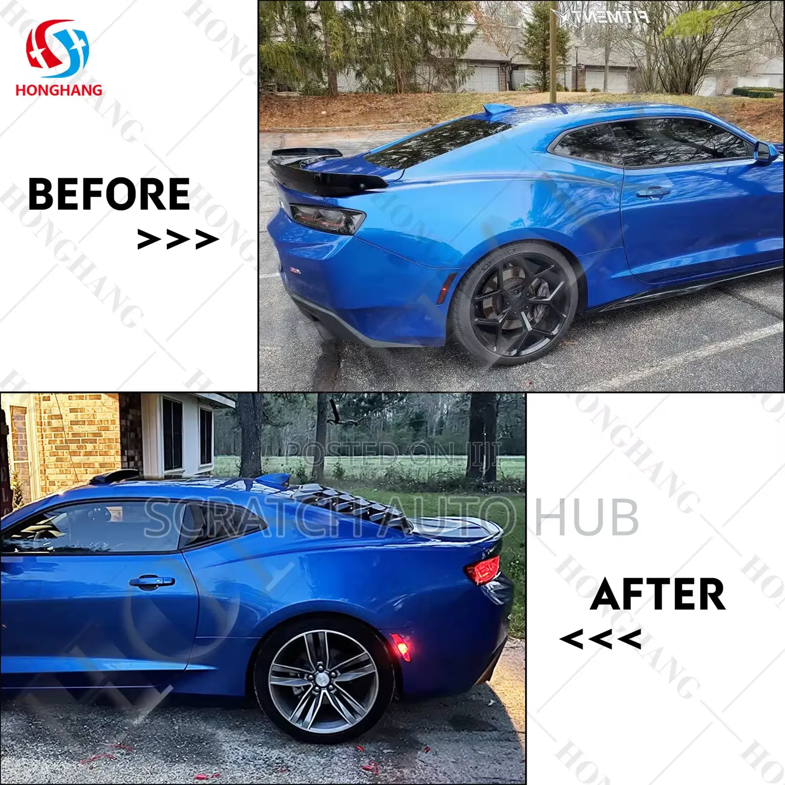 Camaro Back Spec Glass Protector