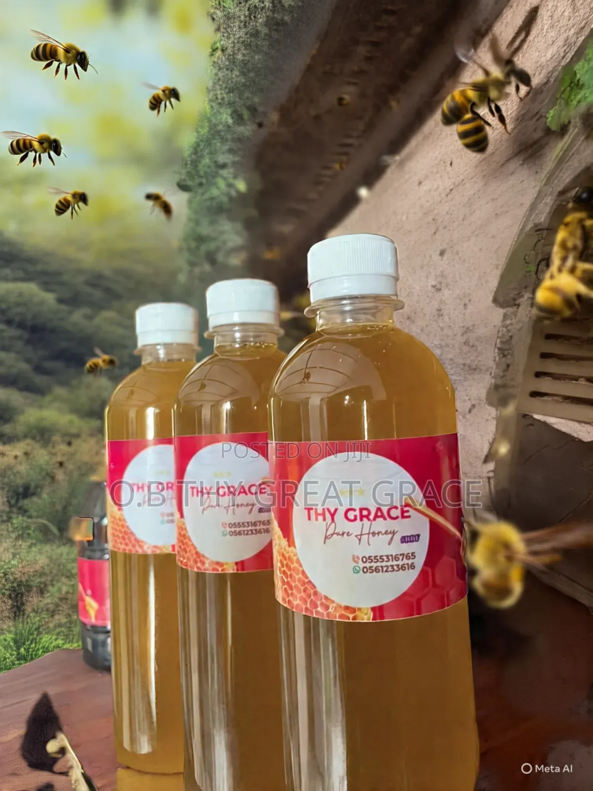 Wild Bees Forest Natural Honey