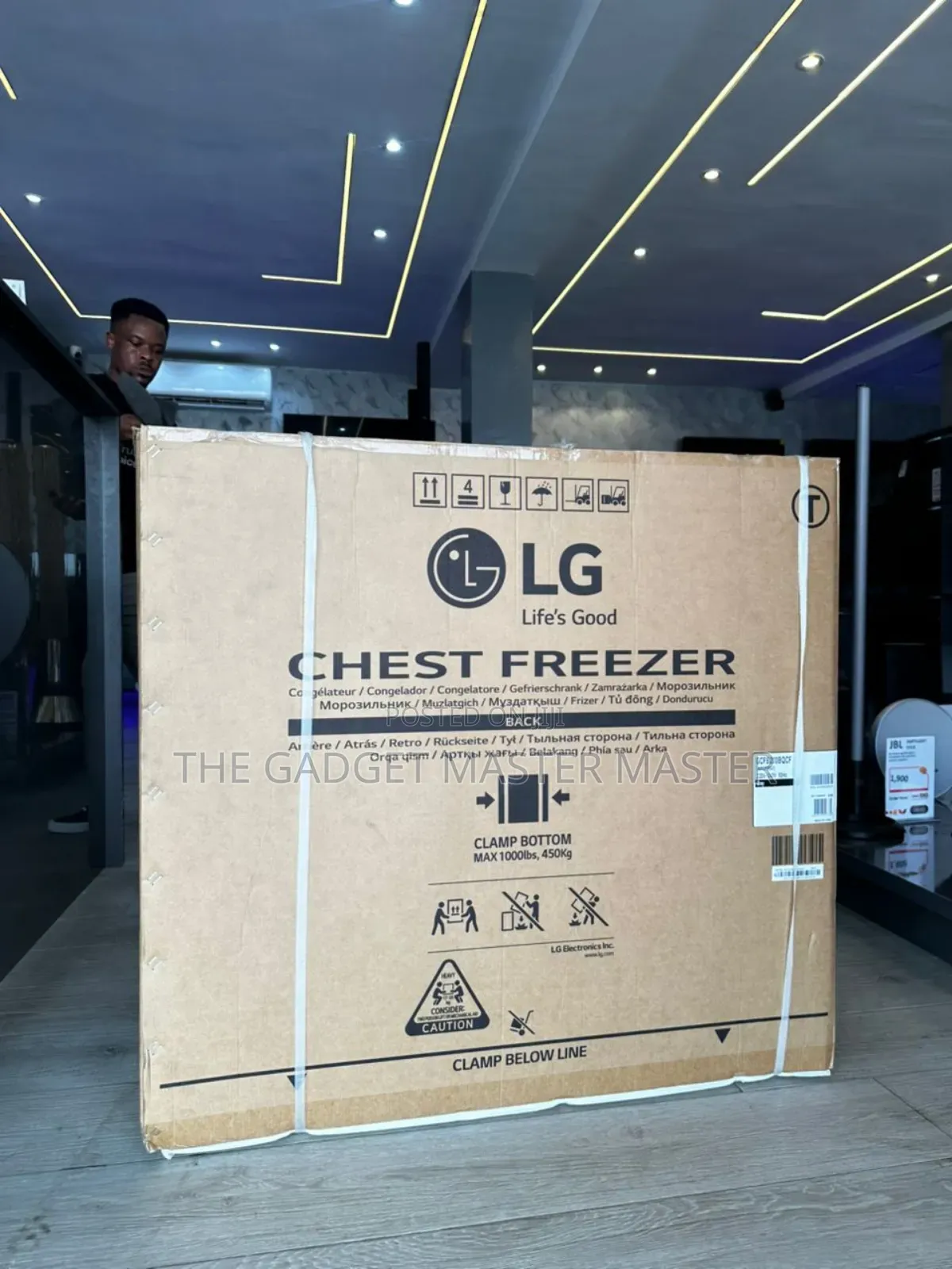 Lg Gcfb200bqcf 198l Chest Freezer