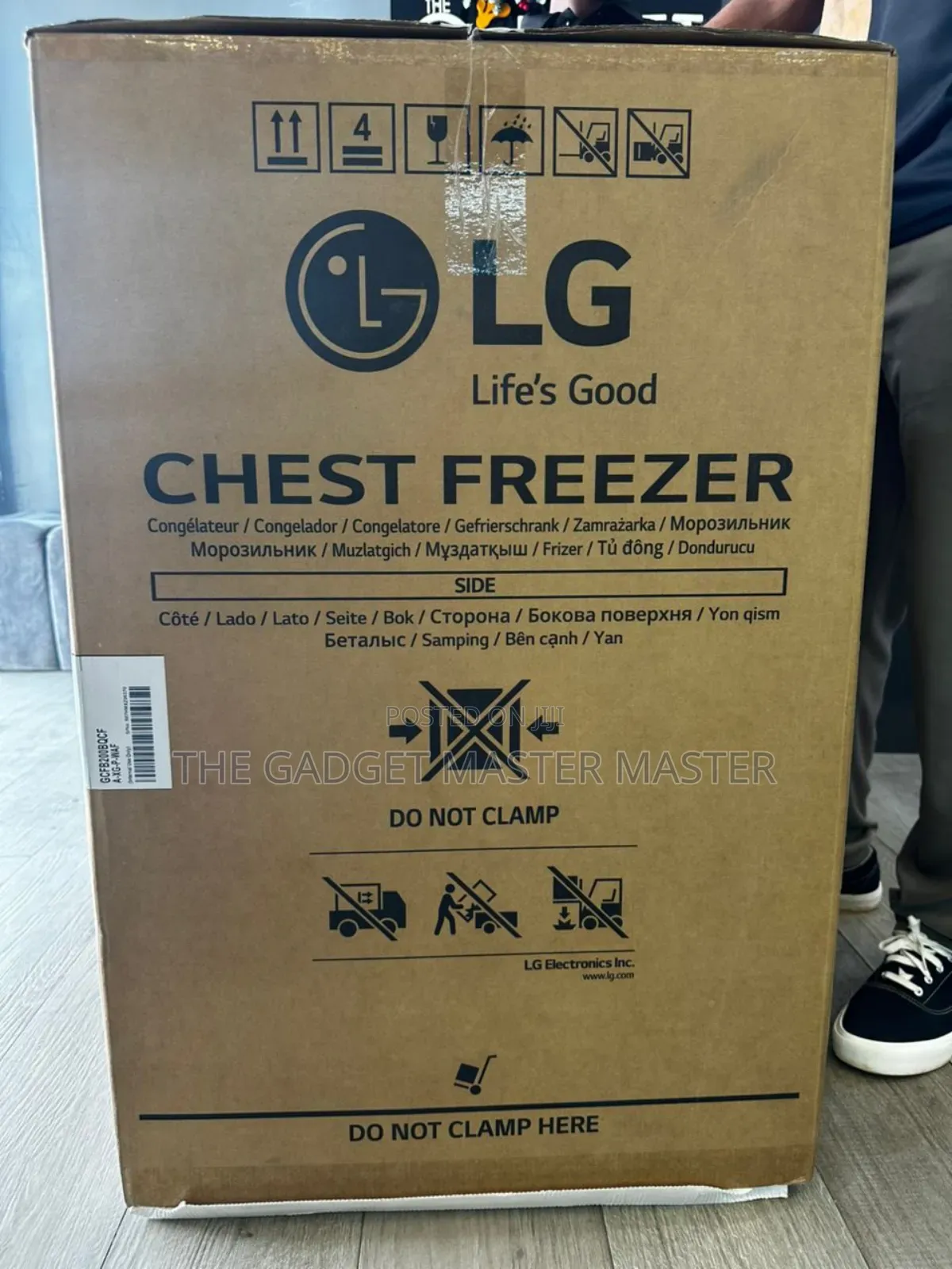 Lg Gcfb200bqcf 198l Chest Freezer