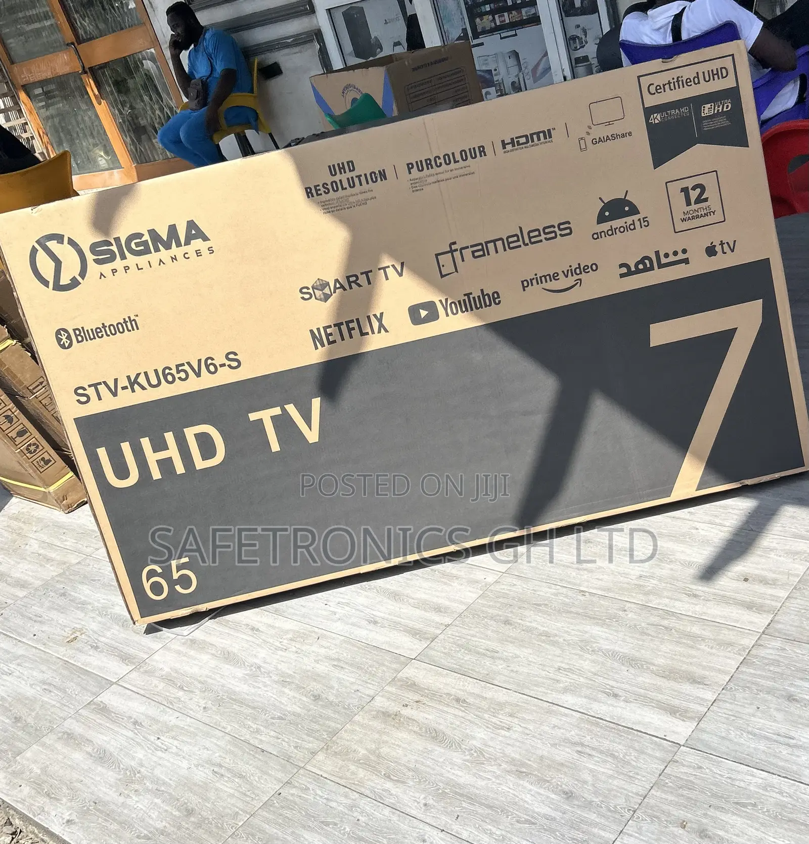 Kindly Check Out 65 Inch Smart Digital Satellite Led Sigma Android Tv