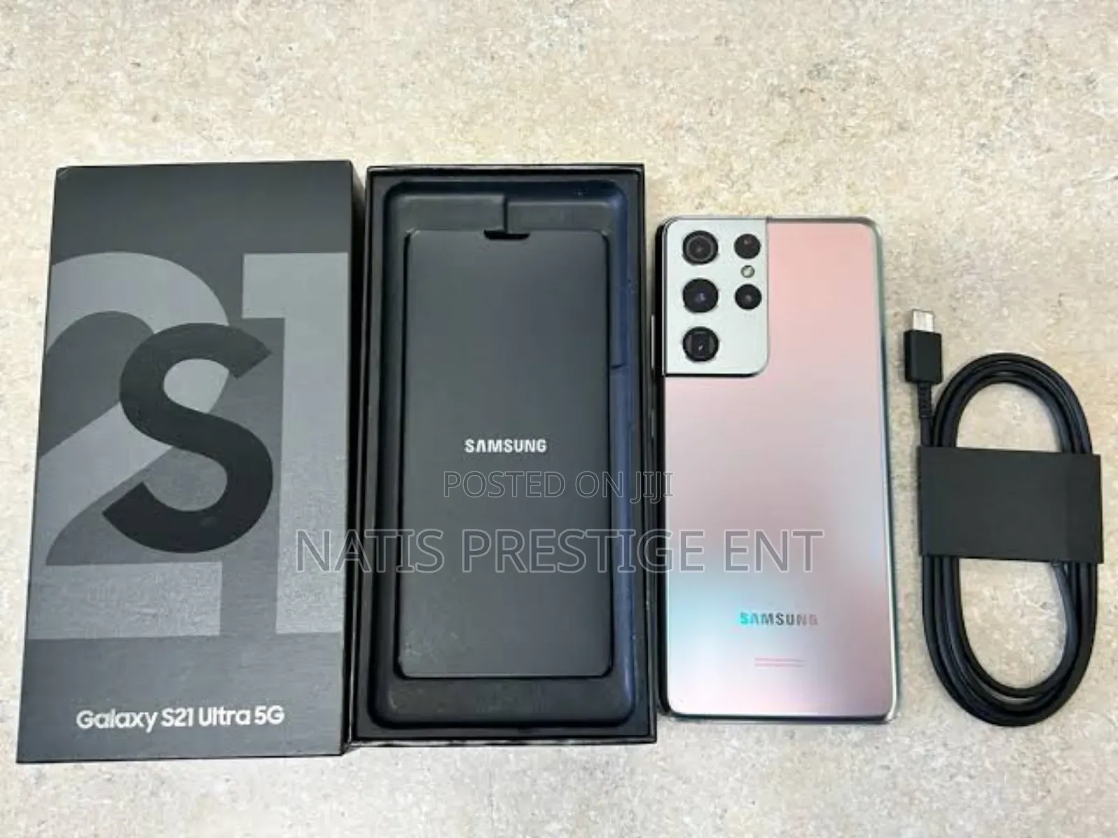 New Samsung Galaxy S21 Ultra 5G 256 GB Gold