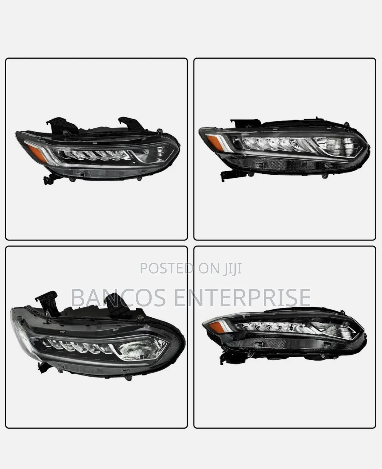 Honda Accord 2018-2021 Head Light Half Led