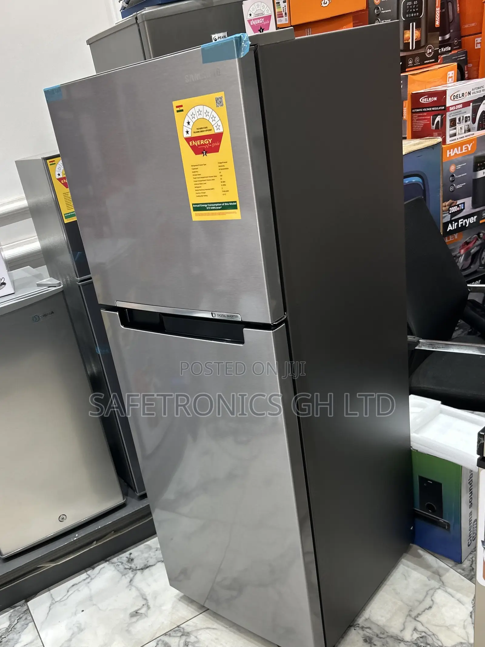 Order Top Mount 236 Liters 2 Doors Samsung Rt-28 Grey Fridge