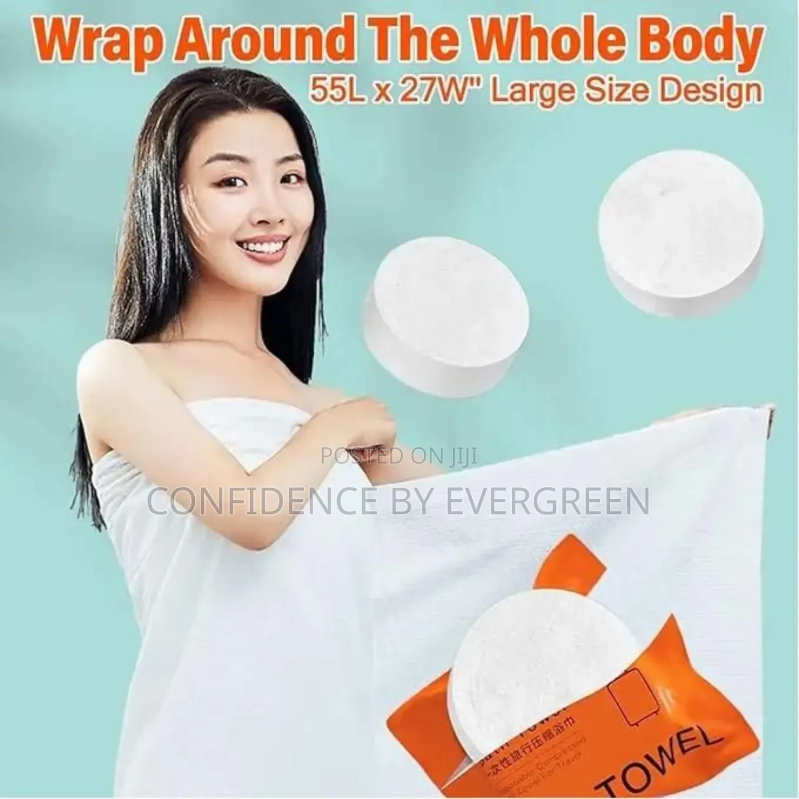 Compressed Bath Towel