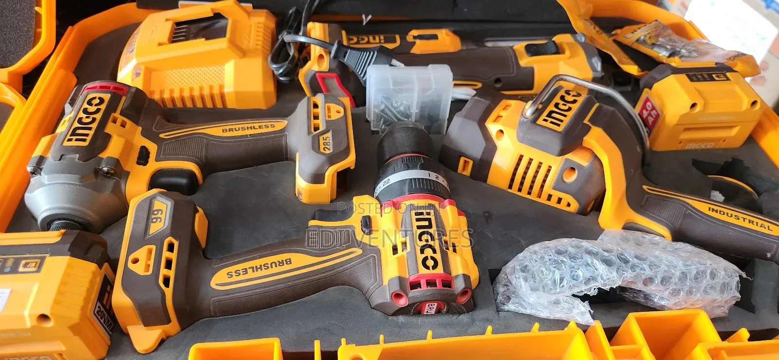 Ingco Cordless 5 Pcs Combination Package Kit