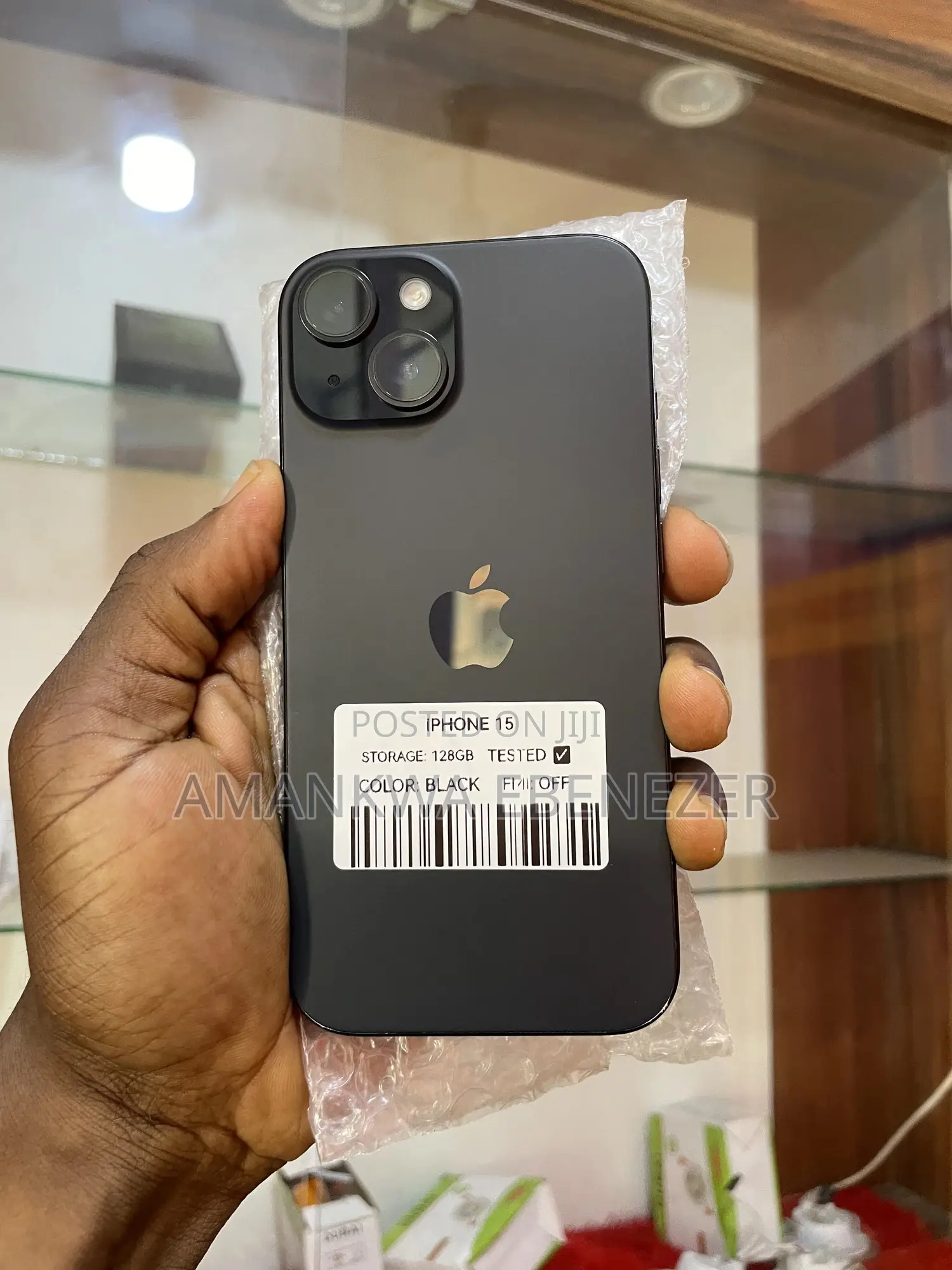 New Apple iPhone 15 128 GB Black