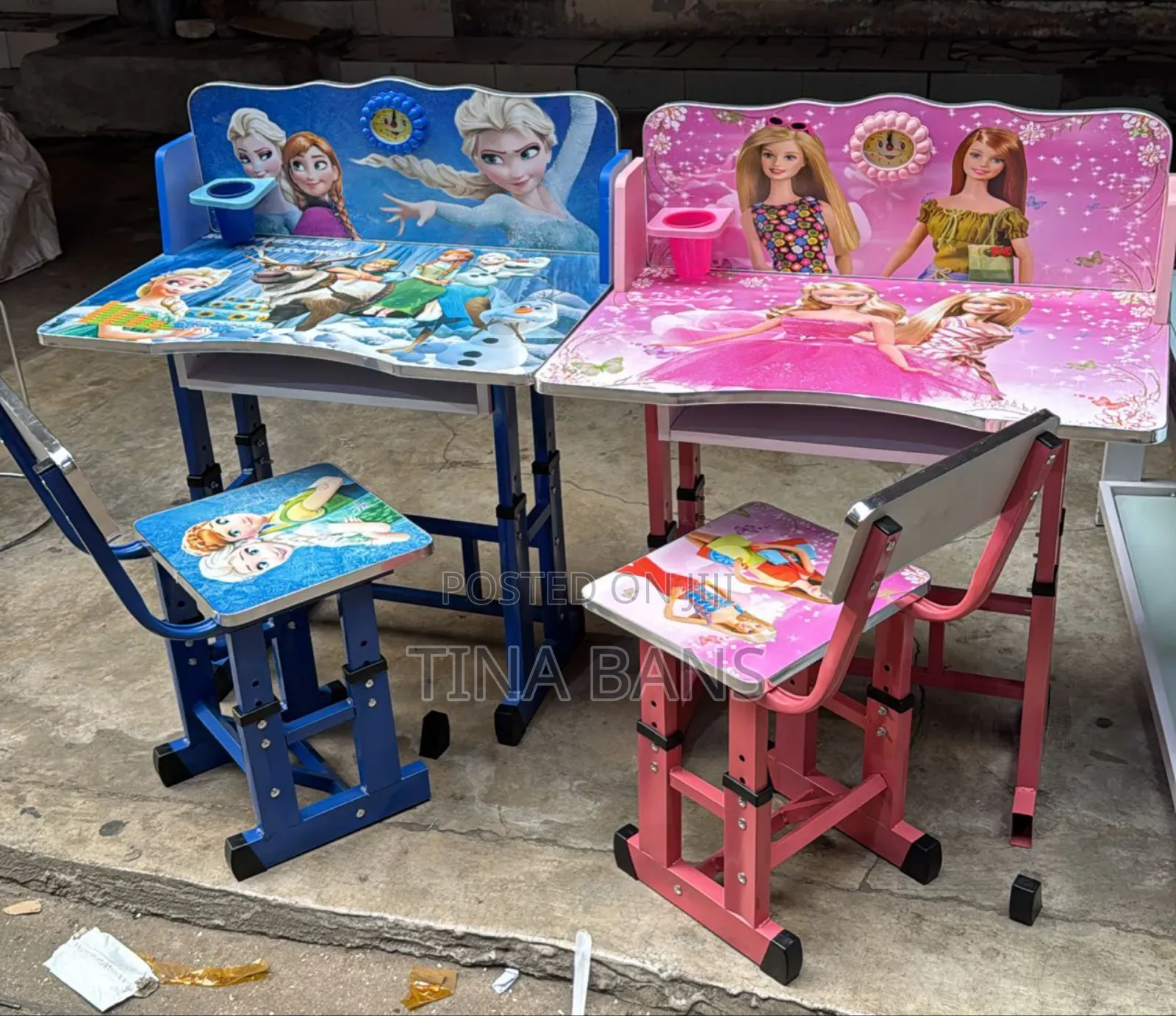 Study Chair And Table Set