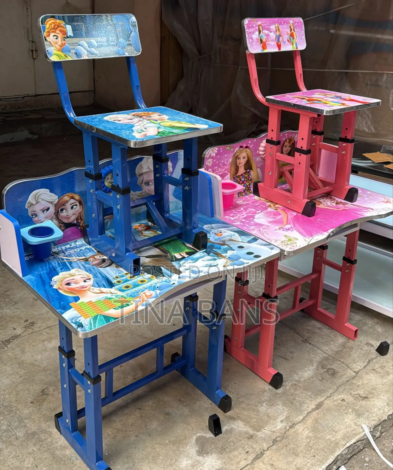 Study Chair And Table Set