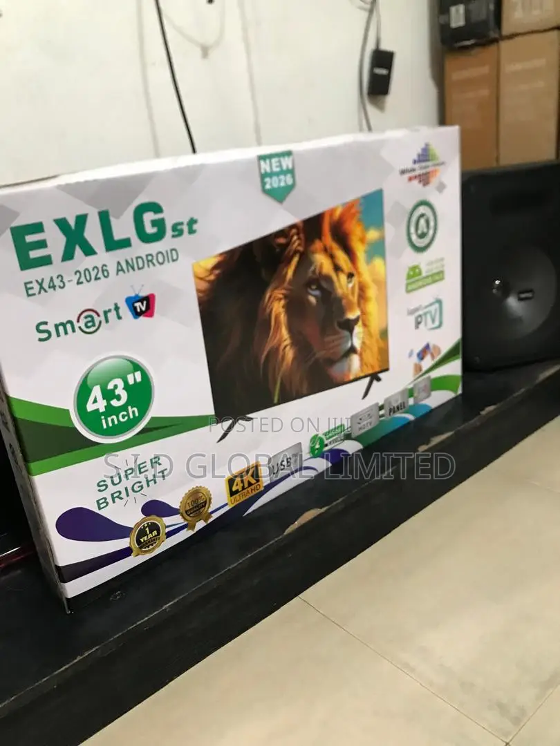 Ultra Slim Exlgst Smart Tv 43 Inch