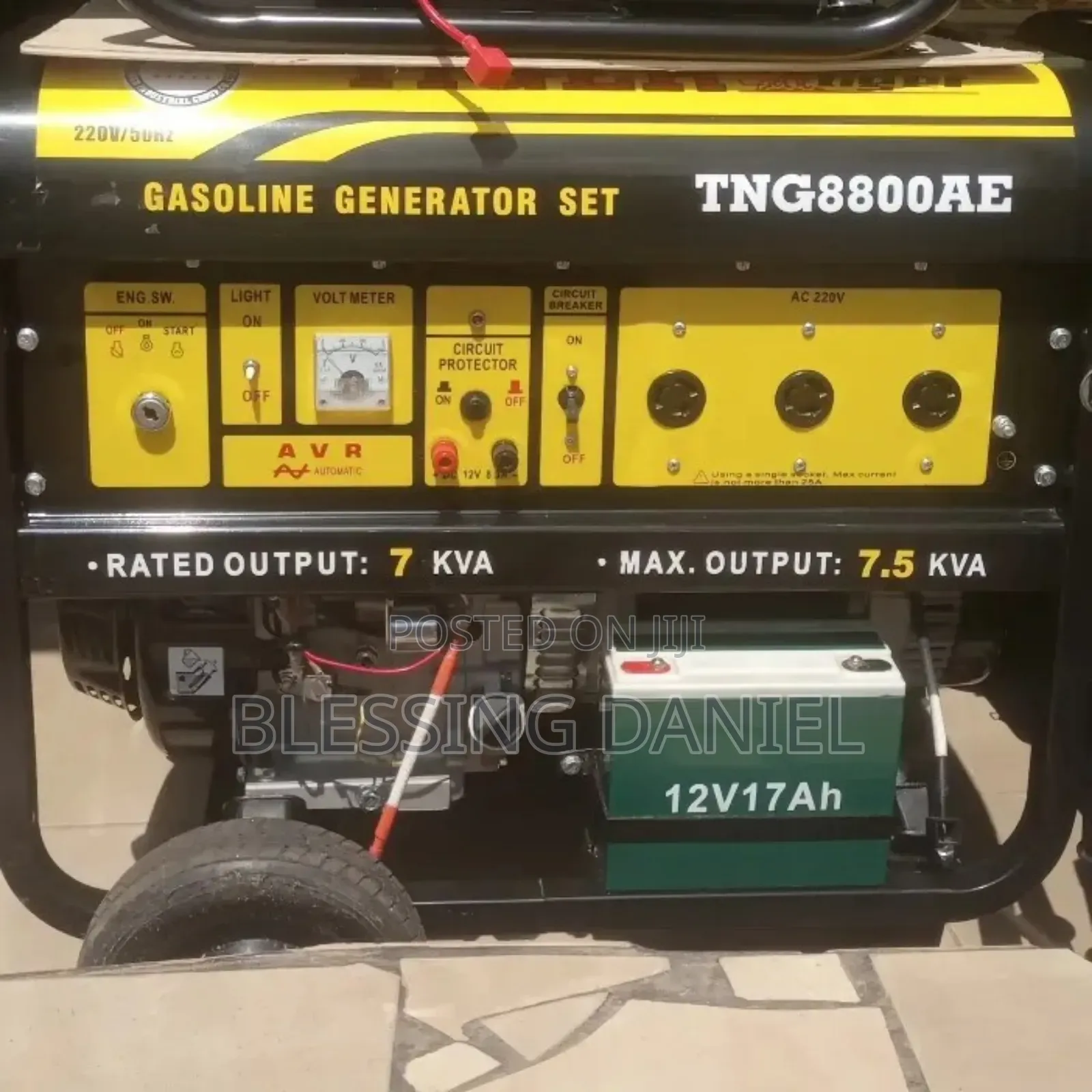 Tiger Generator 7.5kva