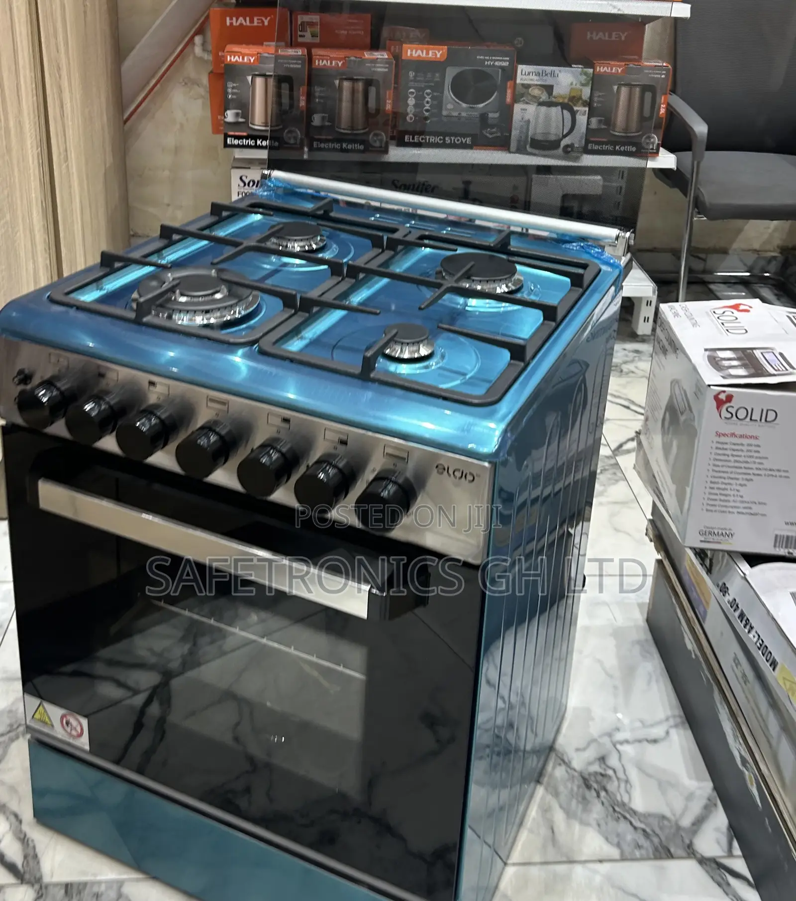Super Reliable 4 Gas Cooker Oven Grill 60cmx60cm Eldo