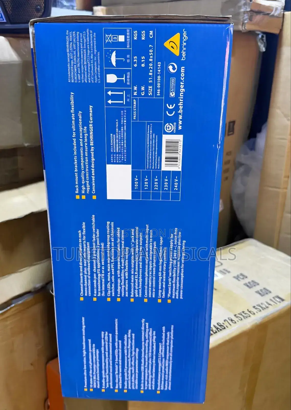 Behringer Xenyx X2442usb Premium 24-input 4/2-bus Mixer.