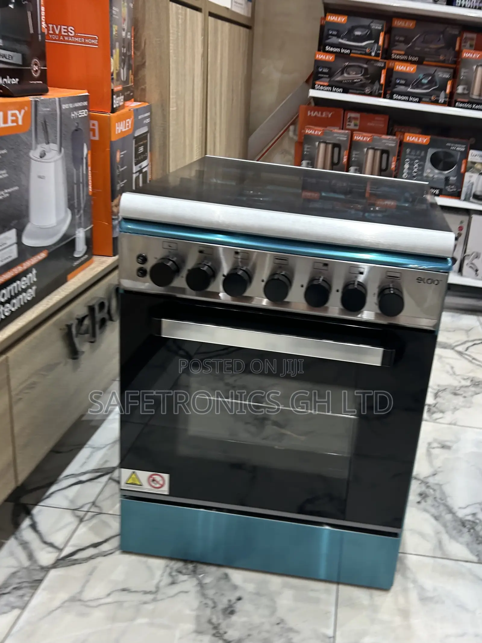 Get Accurate 4 Gas Cooker Oven With Grill 60cmx60cm
