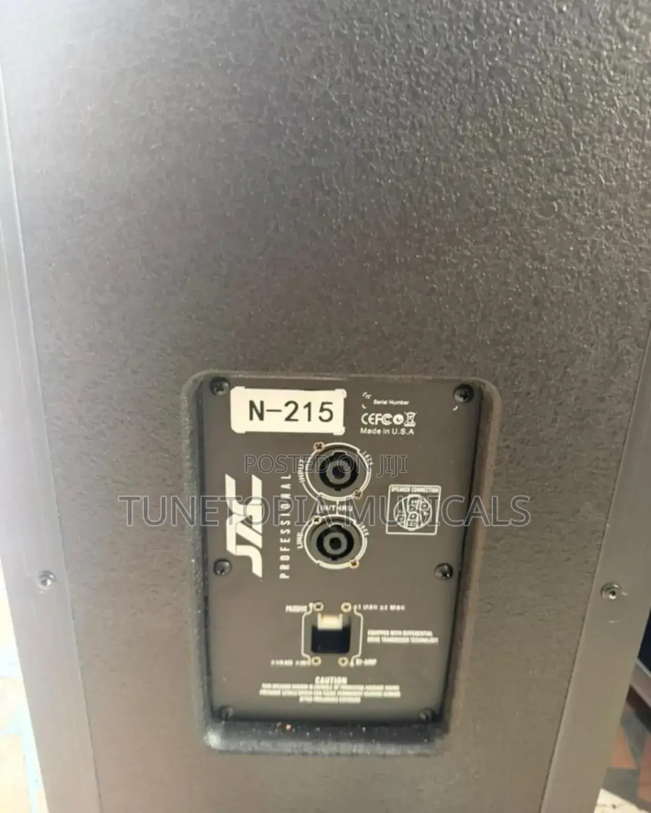 Jac Full Range Speakers (Heavy Duty)
