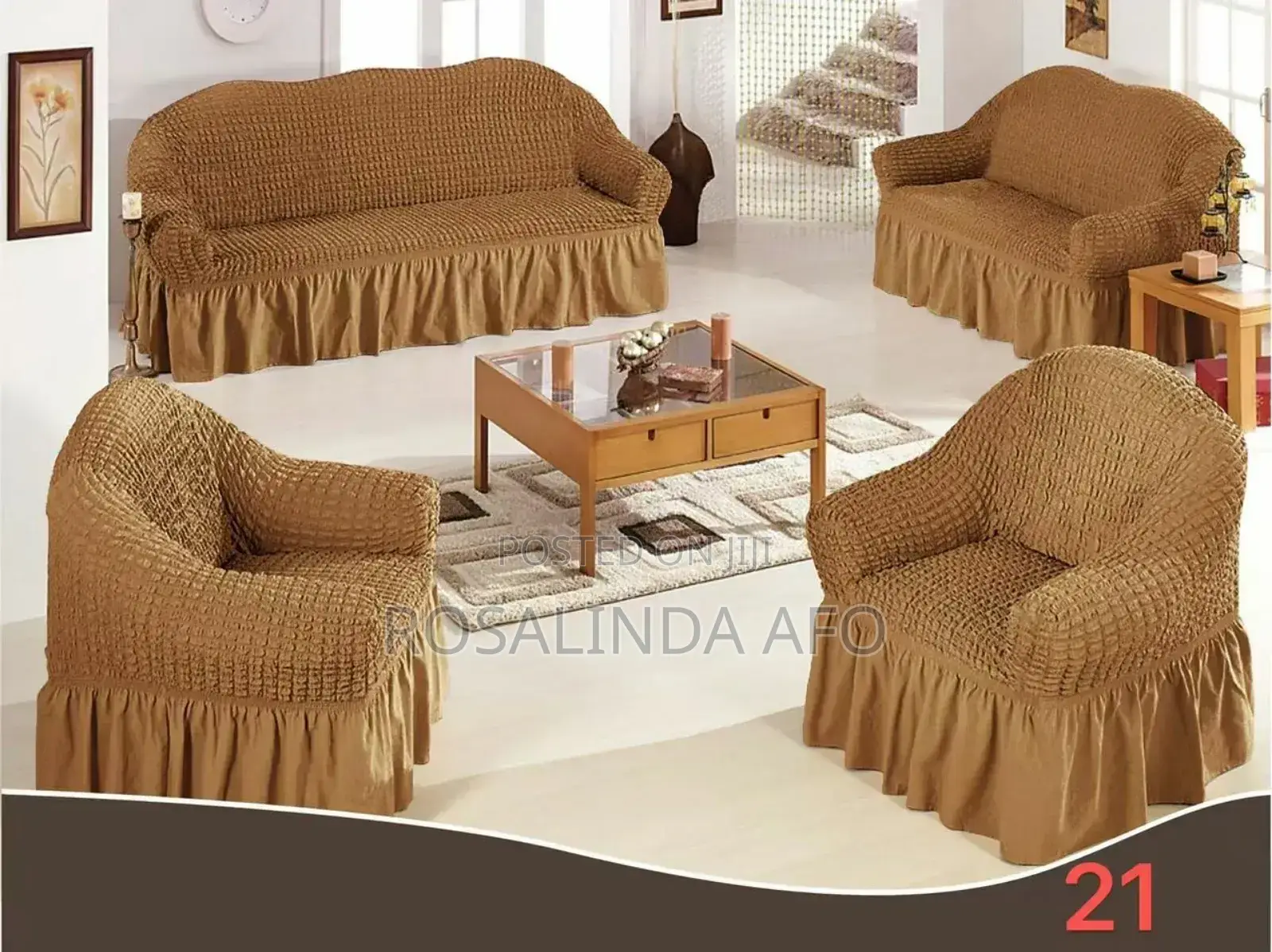 Nice Skirt Sofa Cover Set