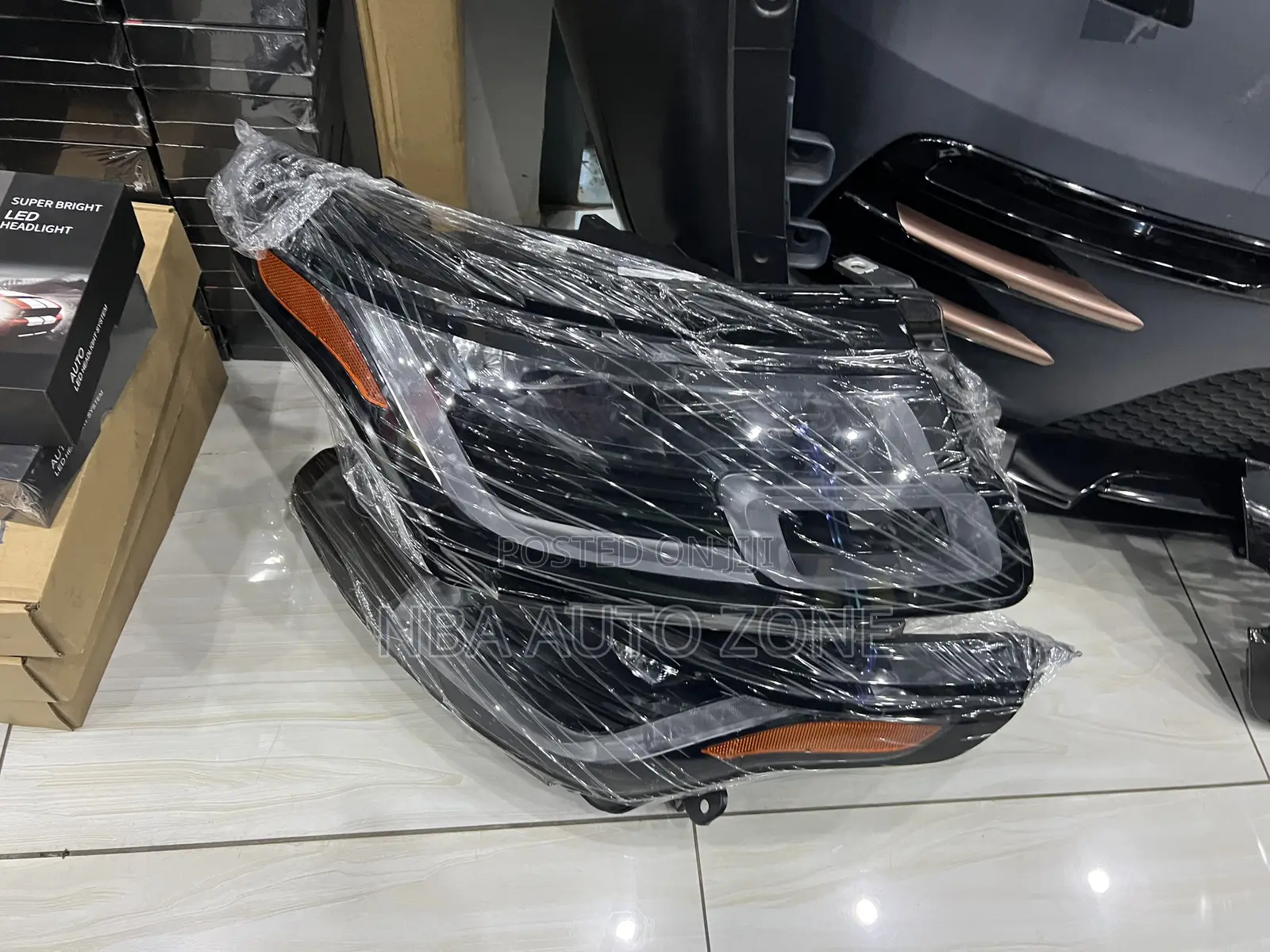 Rover Range Rover Sport 2017-21 Full Led Head Light Pair
