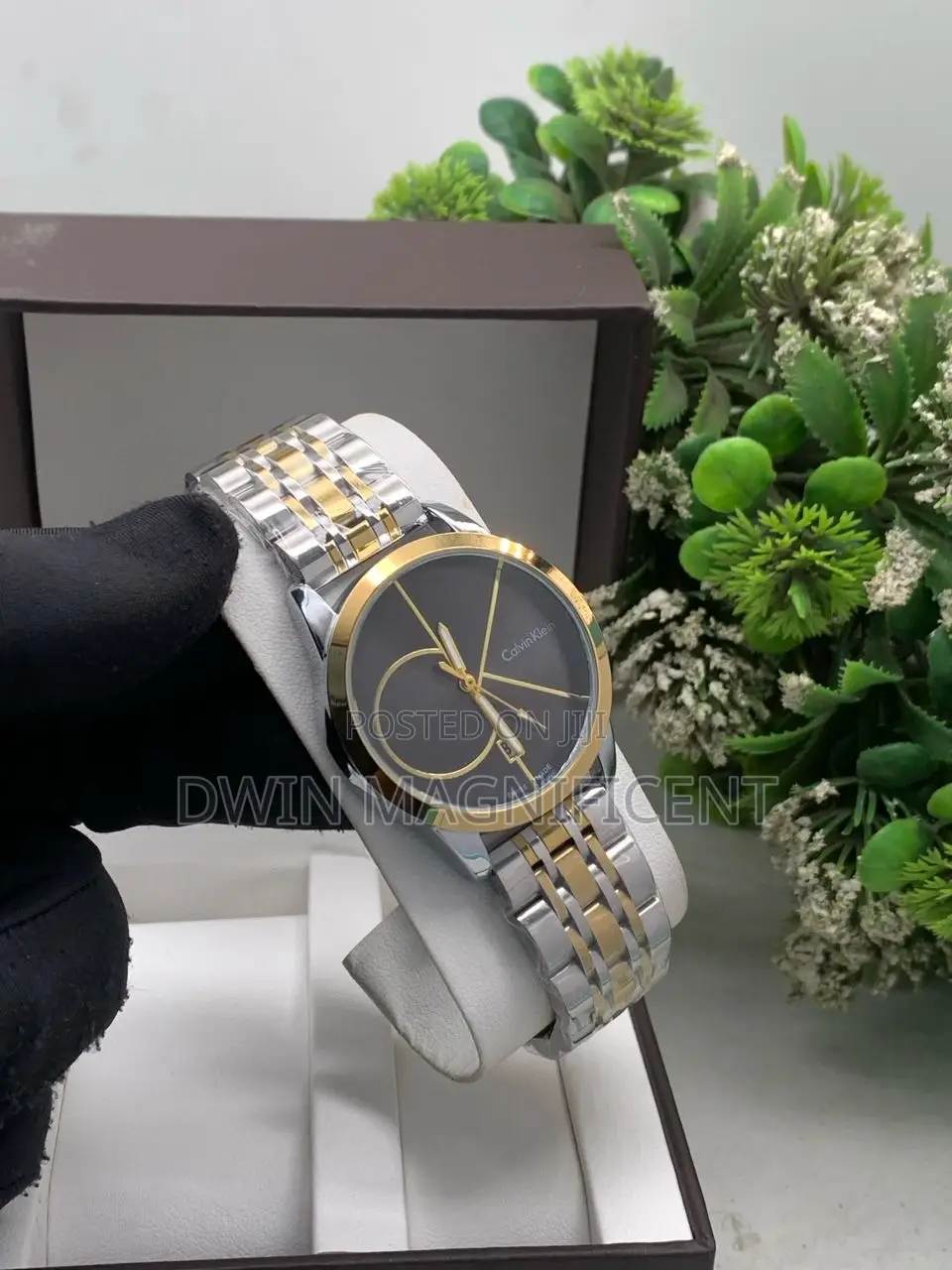 Pair of Calvin Klein Swiss-Made Quartz Wristwatches