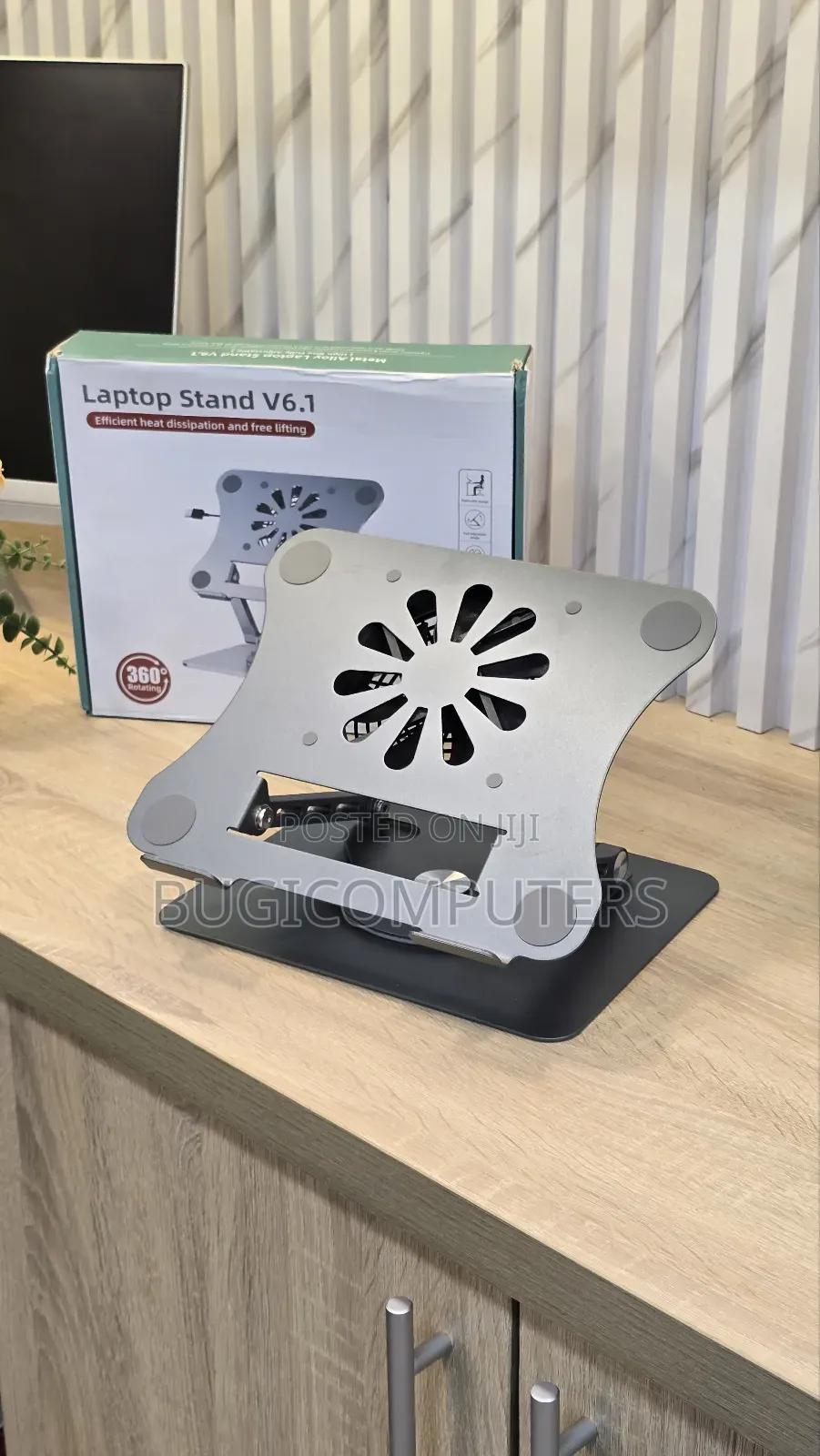 Laptop Stand With Cooling Fan