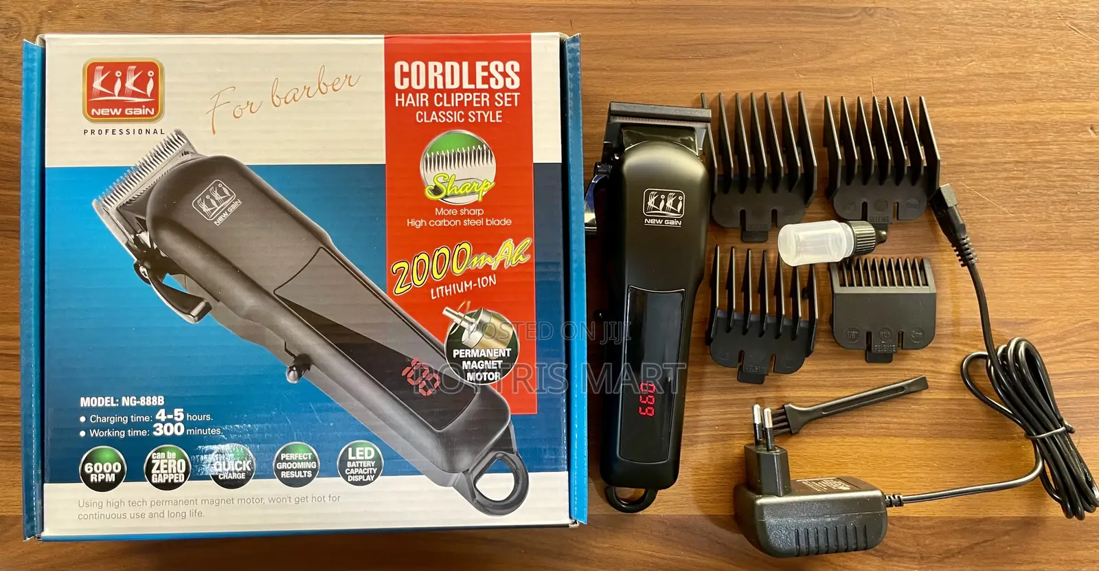 Kiki Cordless Professional Clipper