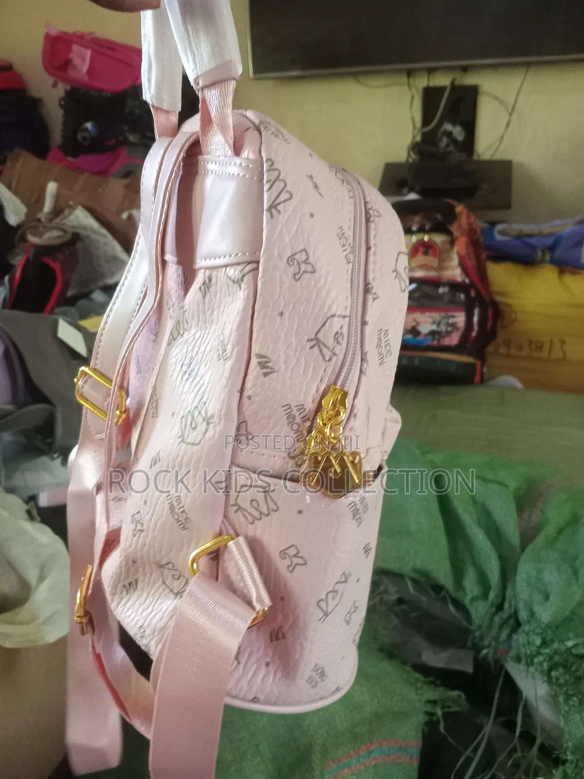 Pink Jingle Backpack Bag
