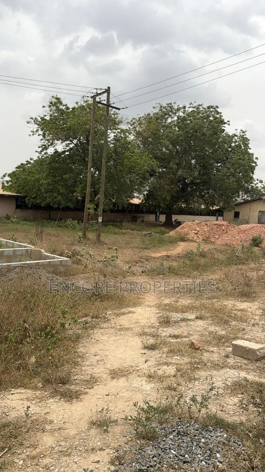 12 Plots of Road Side Land for Sale at Borteyman